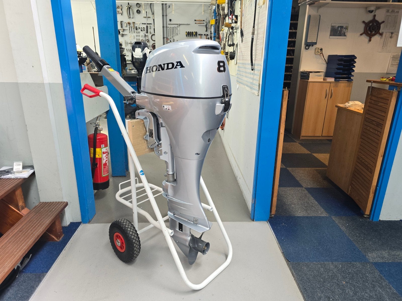Demo Honda 8 pk langstaart model 2026, Ophalen, 5 tot 10 pk, Viertaktmotor, Nieuw