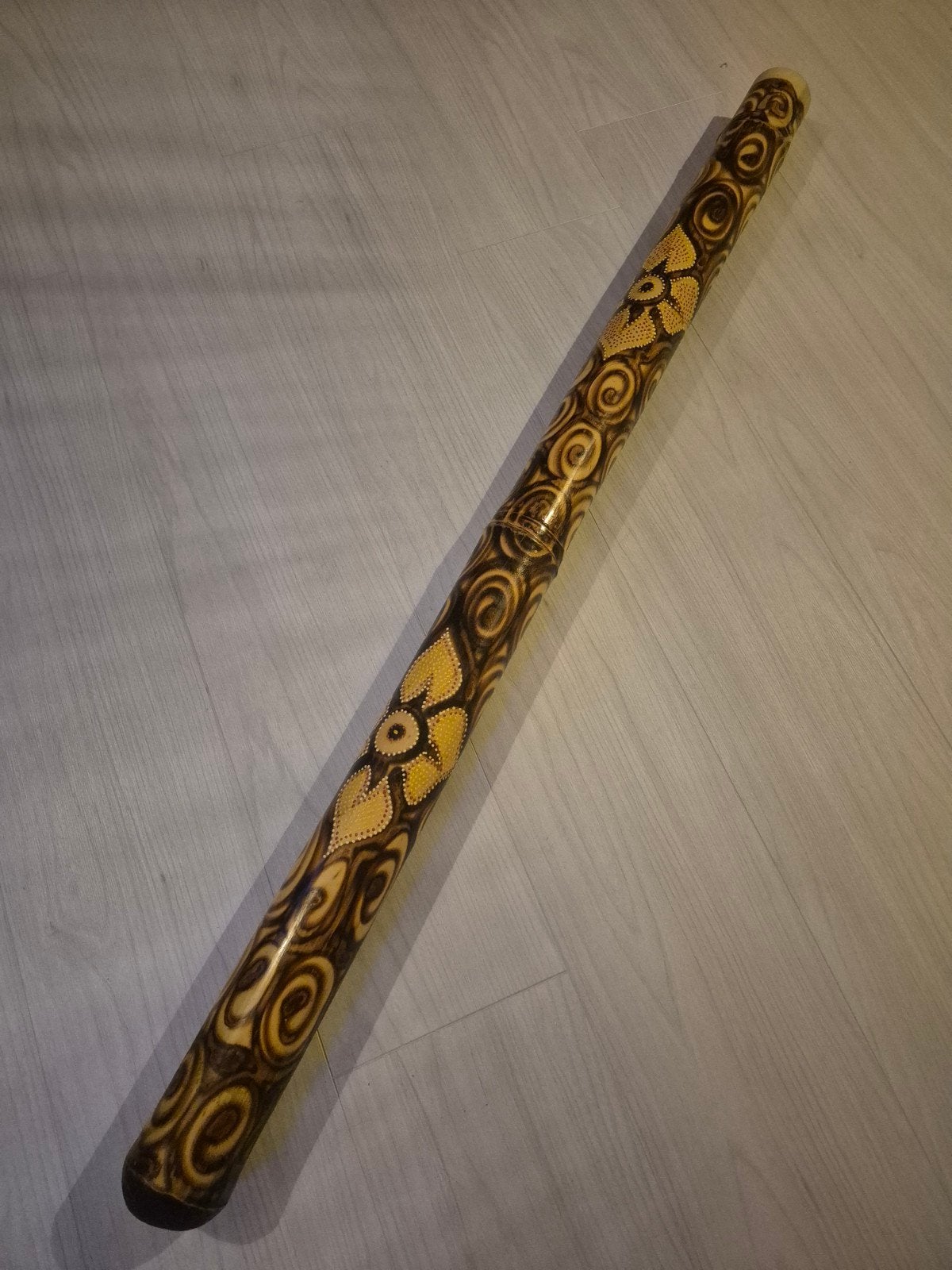 Didgeridoo 120 cm original, Muziek en Instrumenten, Blaasinstrumenten | Didgeridoos, Ophalen