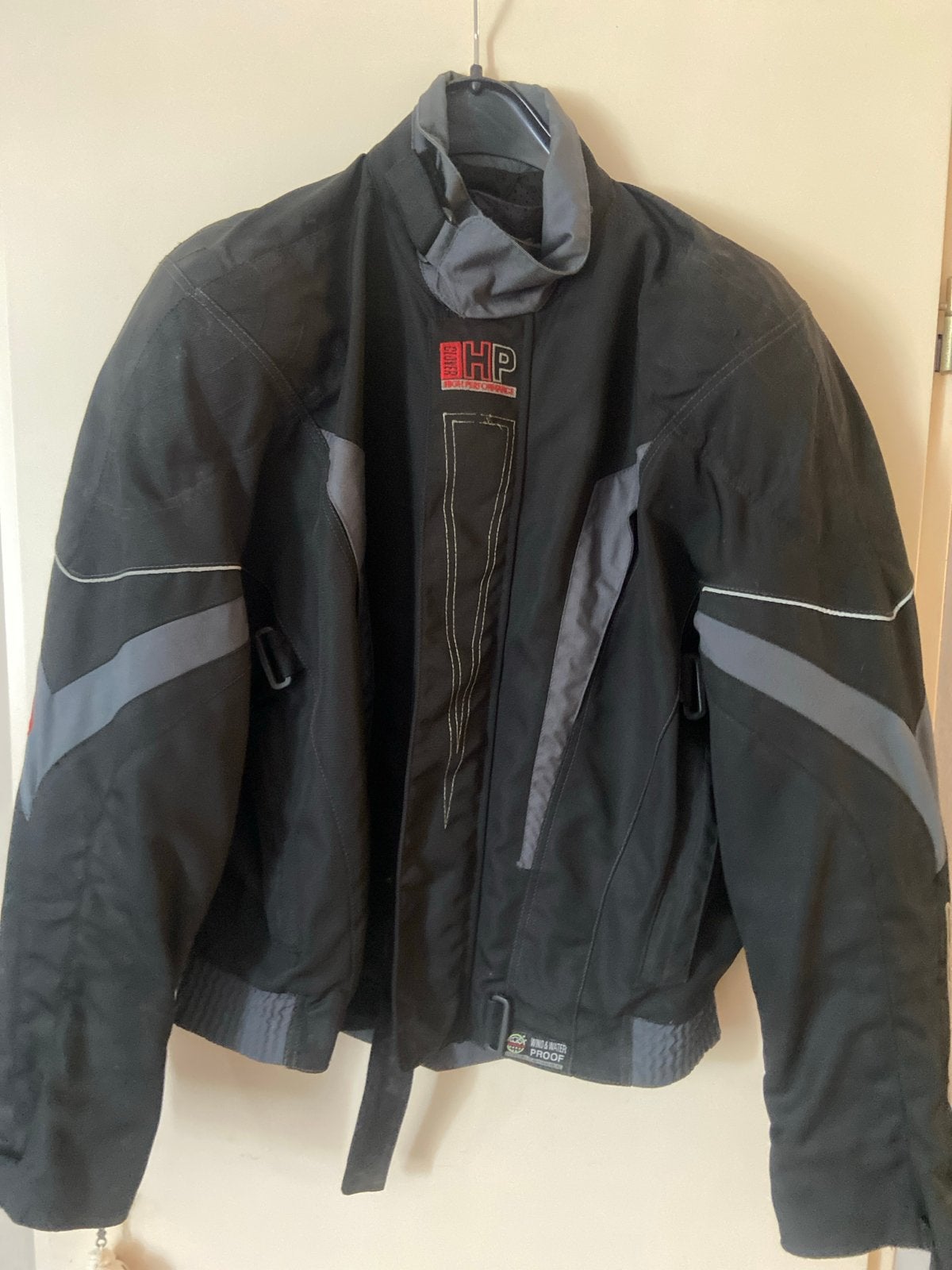 HP Motorjas Textiel Wind & Waterdicht Maat XL, Motoren, Kleding | Motorkleding, Ophalen of Verzenden, Tweedehands, Heren, Jas | textiel