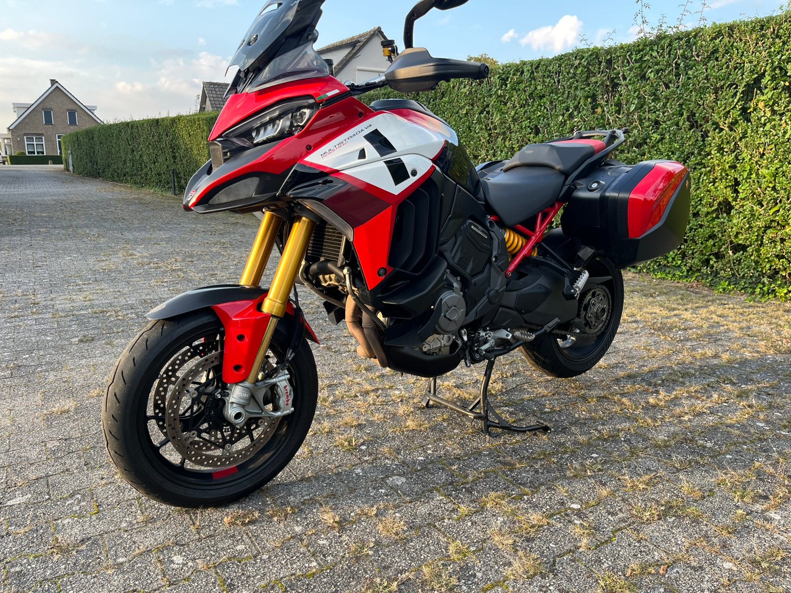 Ducati Multistrada V4 Pikes Peak, Motoren, 4 cilinders, Bedrijf, Meer dan 35 kW, Toermotor