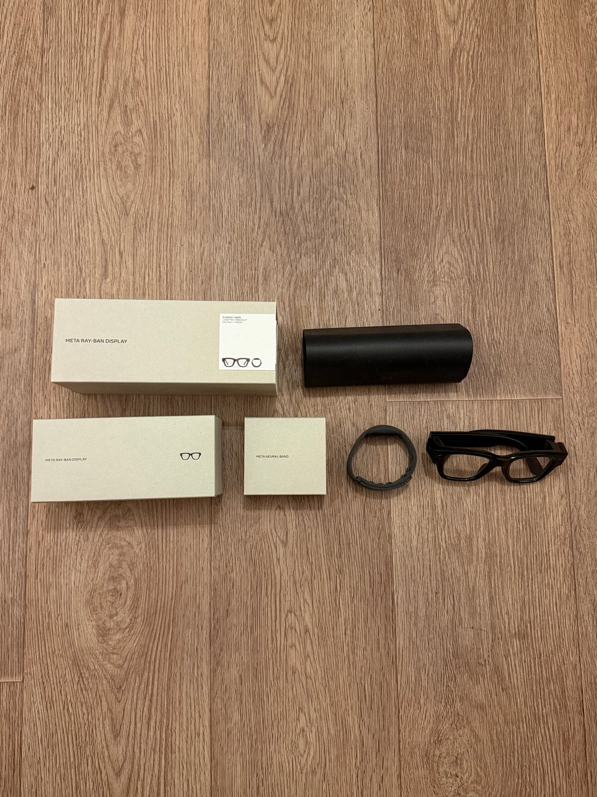 Meta Ray-Ban Display Bril - Nieuw in Doos, Ophalen, Zwart, Zo goed als nieuw, Ray-Ban