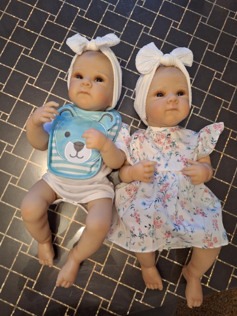 Reborn baby popen, Verzamelen, Ophalen of Verzenden, Zo goed als nieuw, Babypop