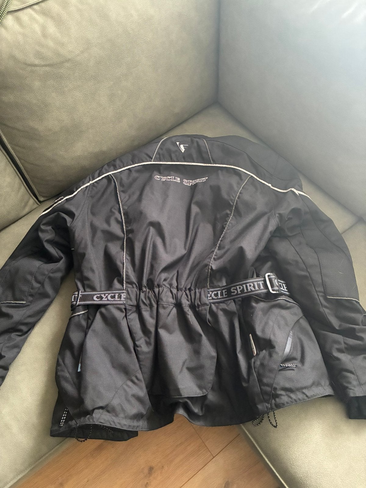 Motorjas Dames L/XL, Ophalen, Tweedehands, Dames, Jas | textiel