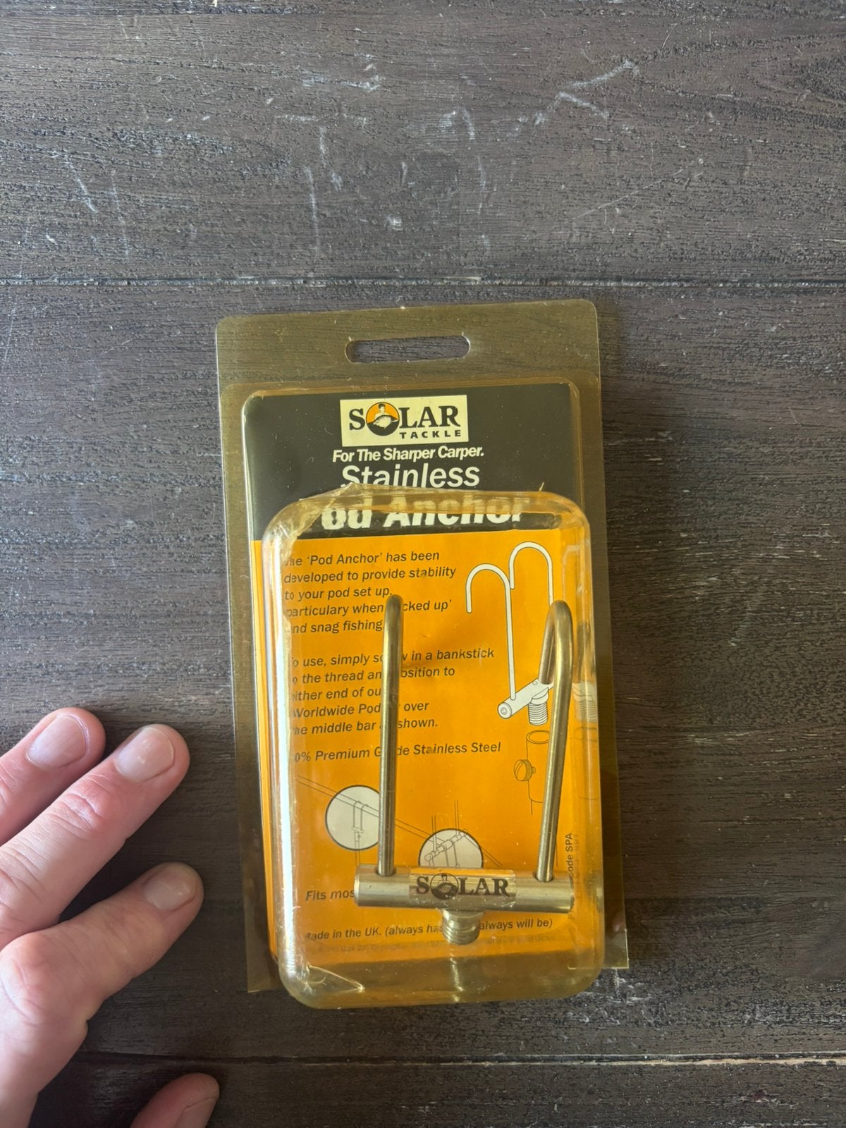 Solar tackle pod anchor., Ophalen of Verzenden, Zo goed als nieuw, Overige typen