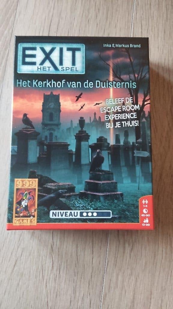 Escaperoom, Het kerkhof van deduisternis, Vijf spelers of meer, Ophalen of Verzenden, Zo goed als nieuw, 999 games