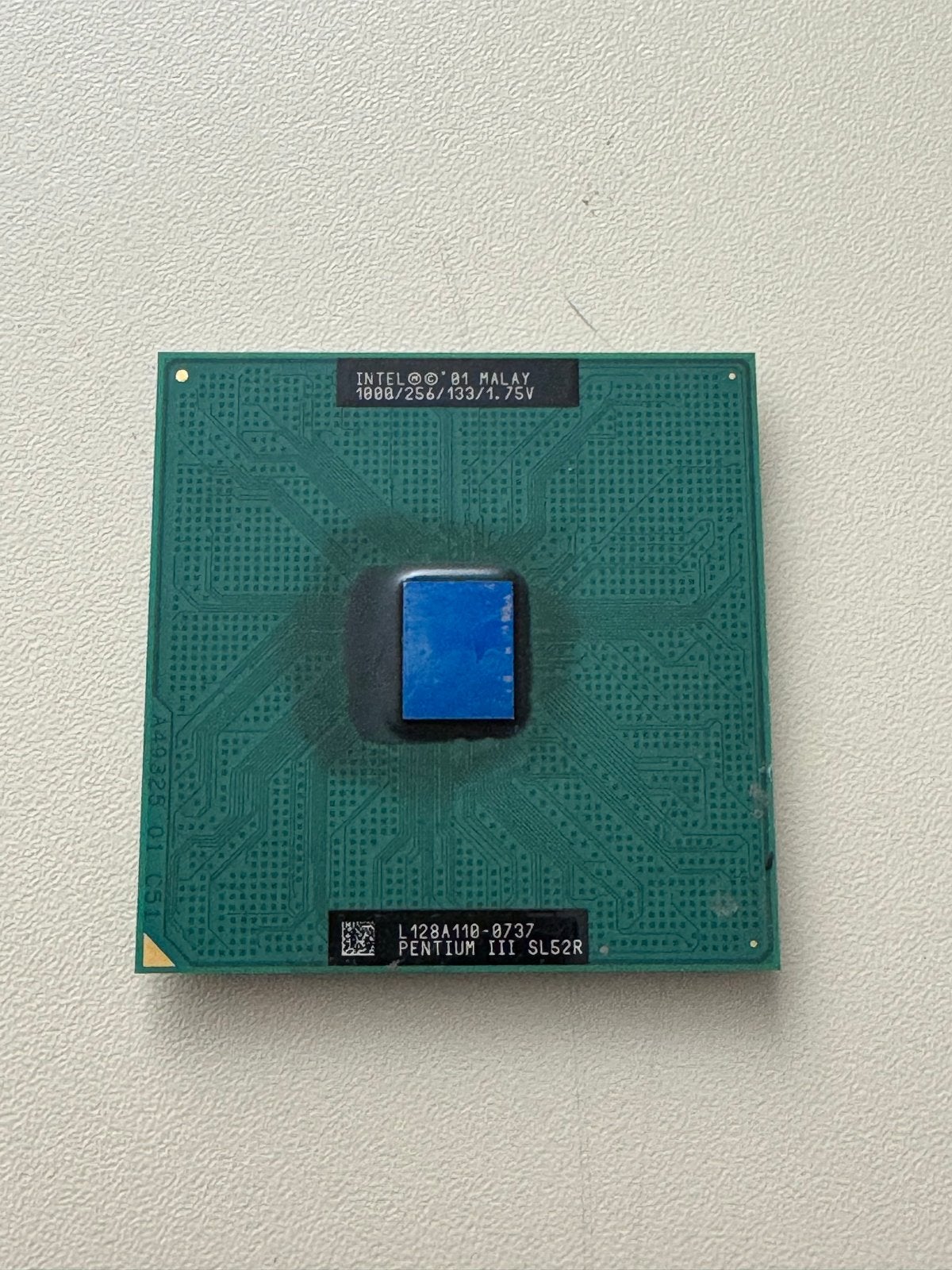 Intel Pentium III SL52R Processor, Computers en Software, Processors, Ophalen of Verzenden, Gebruikt, Overige, Minder dan 2 Ghz