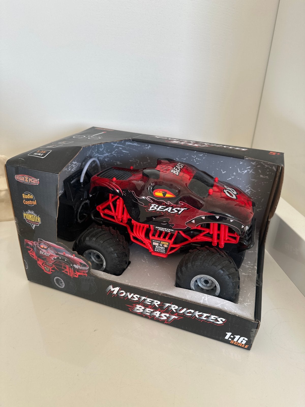 Nieuwe Monster Truckies Beast RC Auto 1:16, Elektro, Auto offroad, Nieuw, Ophalen of Verzenden