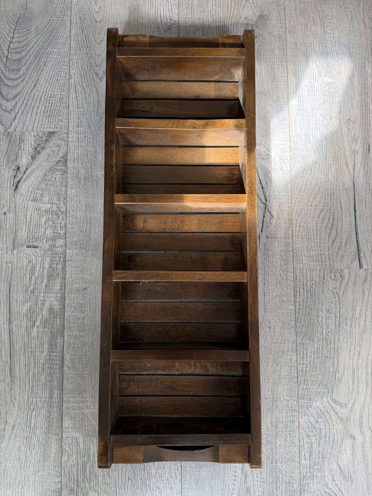 Vintage houten stenenmal - Decoratief en authentiek, Ophalen of Verzenden