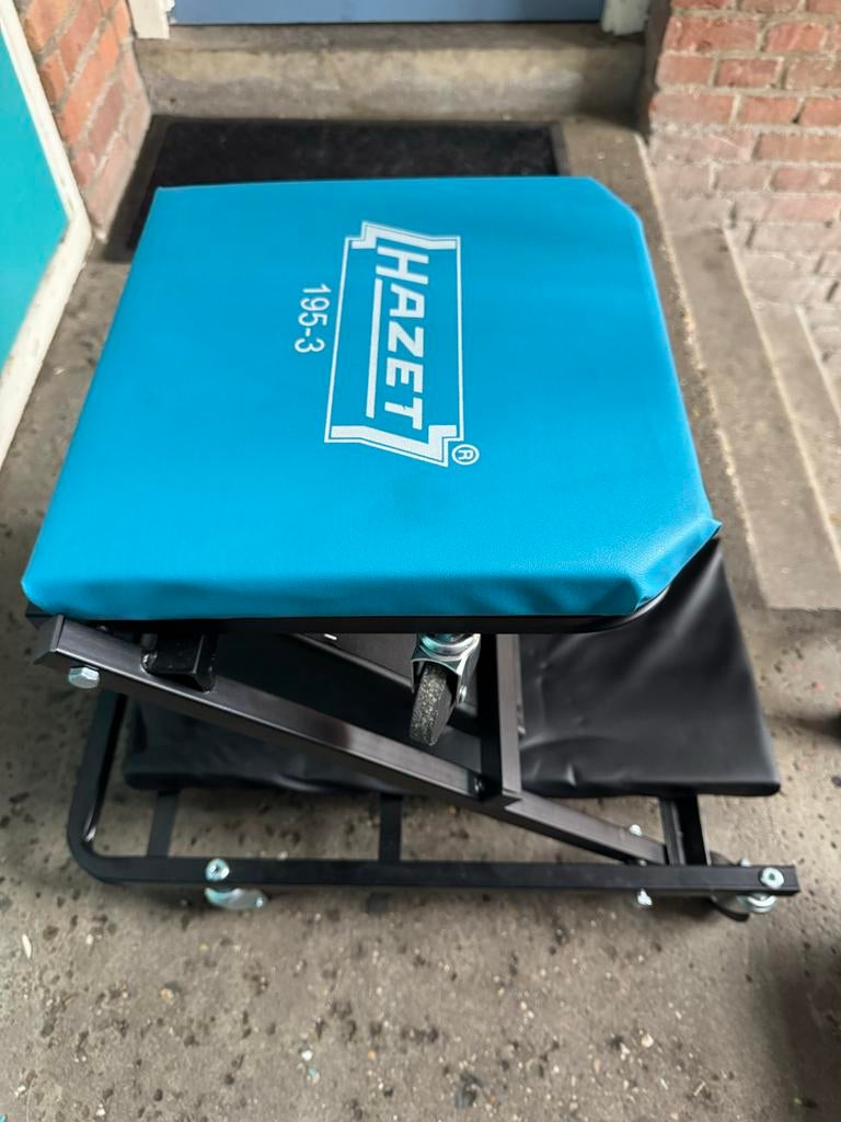 Hazet 195-3 Monteurskruk / Werkplaatskruk 2-in-1, Auto diversen, Autogereedschap, Ophalen, Gebruikt