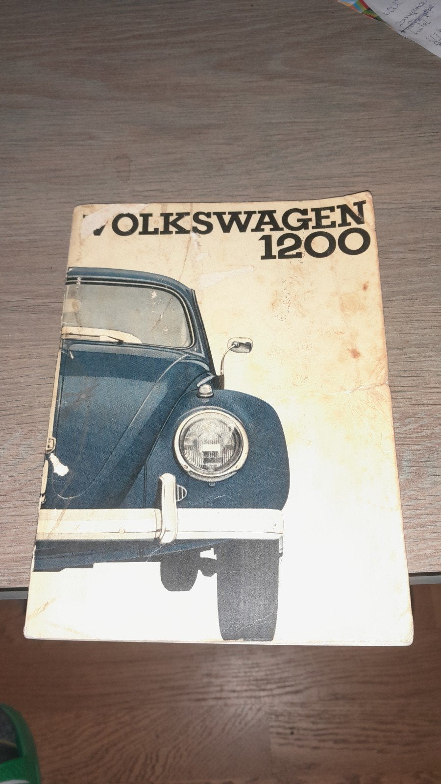Volkswagen 1200 Handleiding Limousine en Cabriolet (1963), Auto diversen, Ophalen of Verzenden