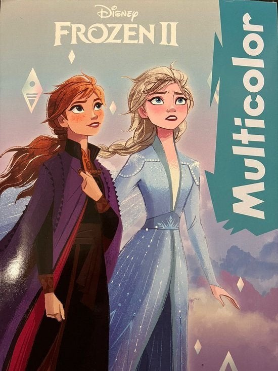 Disney Frozen II Kleurboek Multicolor NIEUW, Disney, Onbekend, Nieuw, Ophalen of Verzenden