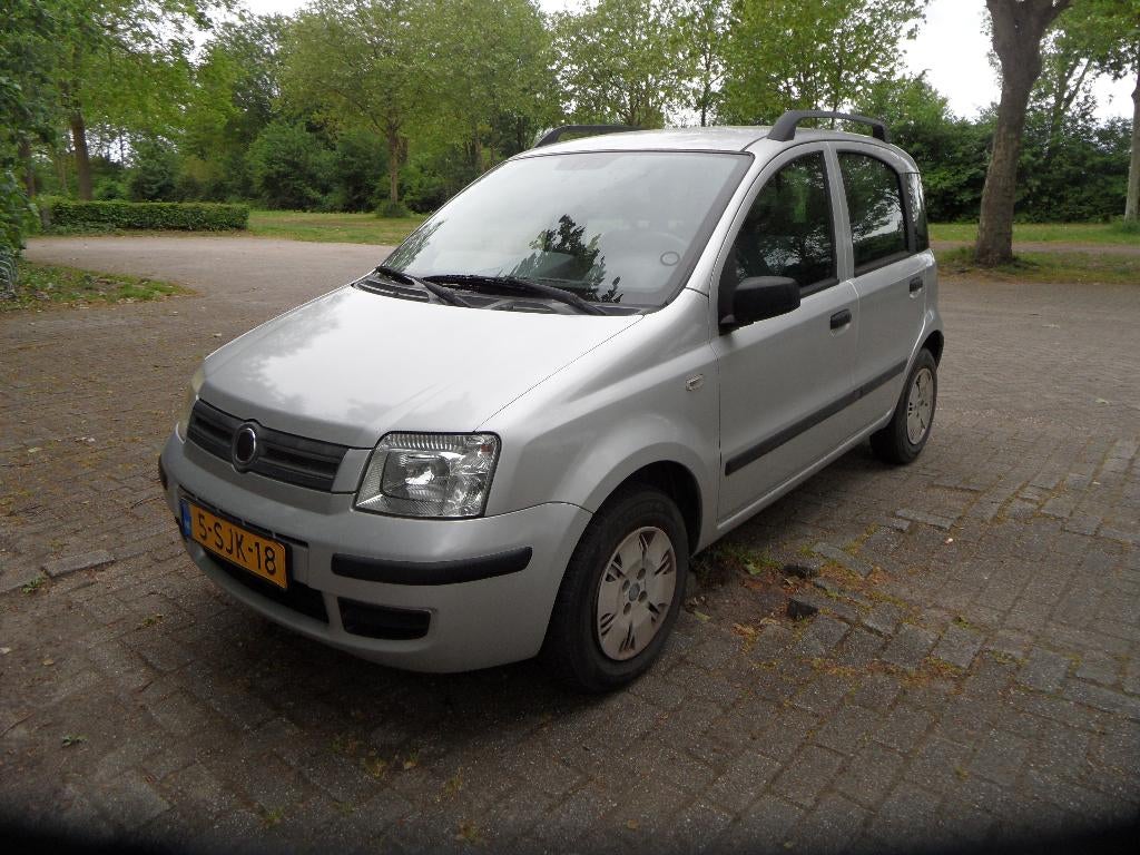 Fiat Panda 1.2 44KW 60PK 2008 Grijs, Auto's, Fiat, Voorwielaandrijving, Stof, 1242 cc, 400 kg