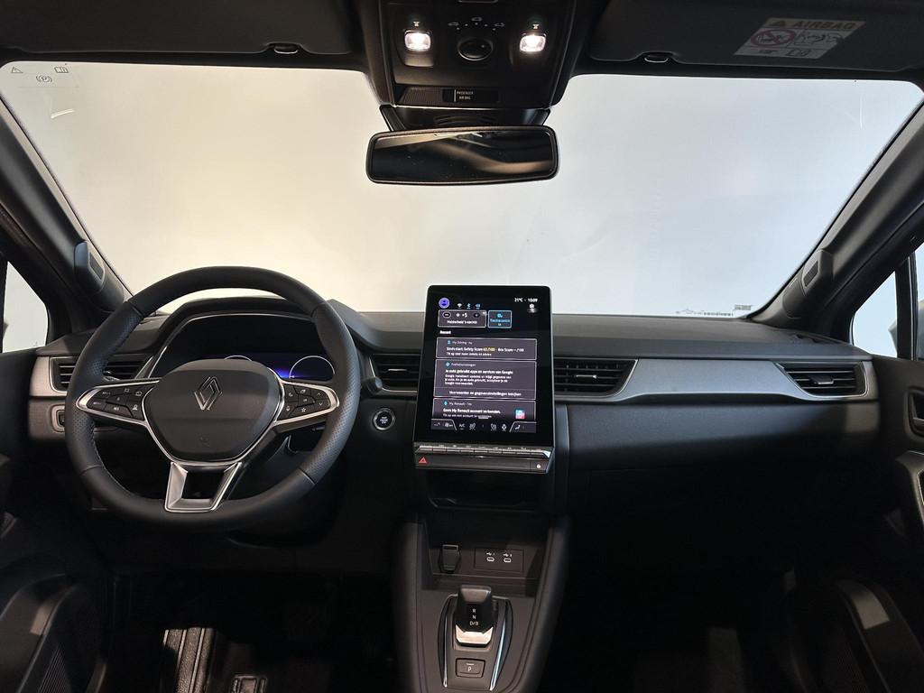 Renault Captur 1.8 E-Tech full hybrid 160 techno NIEUW | PAC, 1789 cc, 4 cilinders, Met garantie (alle), Leder en Stof