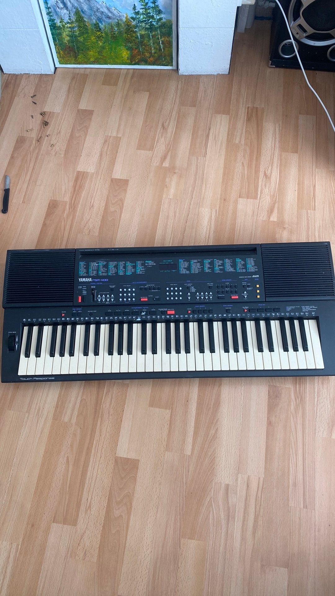 Yamaha piano psr-400, Ophalen of Verzenden, Zo goed als nieuw, 61 toetsen, Yamaha