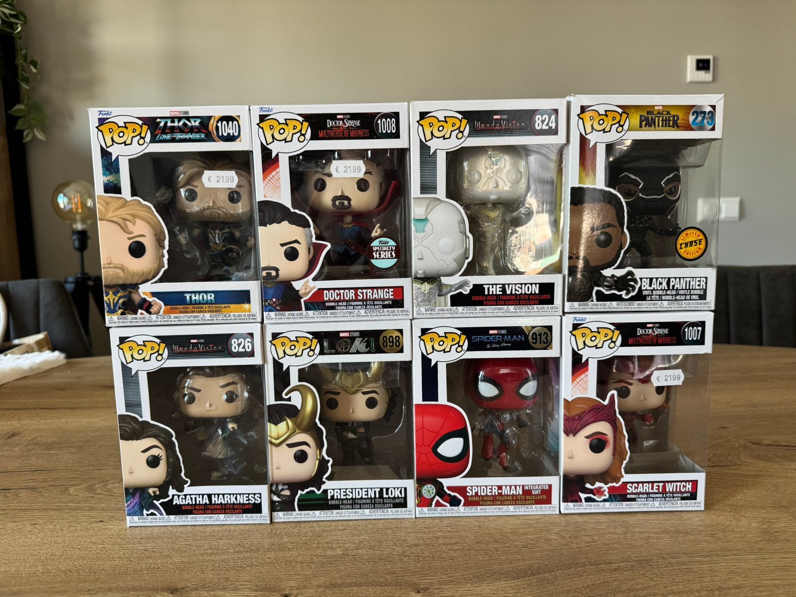 Marvel Funko Pop figuren in originele verpakking, Ophalen of Verzenden, Zo goed als nieuw