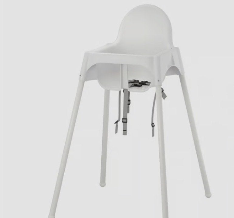 IKEA Antilop kinderstoel met opblaasbaar kussen, Ophalen, Gebruikt, Overige typen, Gordel(s)