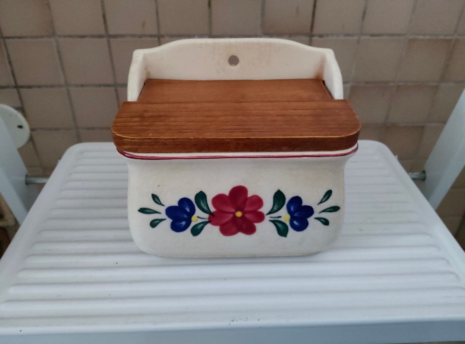 Prachtige Boerenbond zoutpot, Ophalen of Verzenden, Zo goed als nieuw