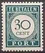 Curacao Port 41 ongebruikt 1948-49, Postzegels en Munten, Postzegels | Nederlandse Antillen en Aruba, Ophalen of Verzenden, Postfris