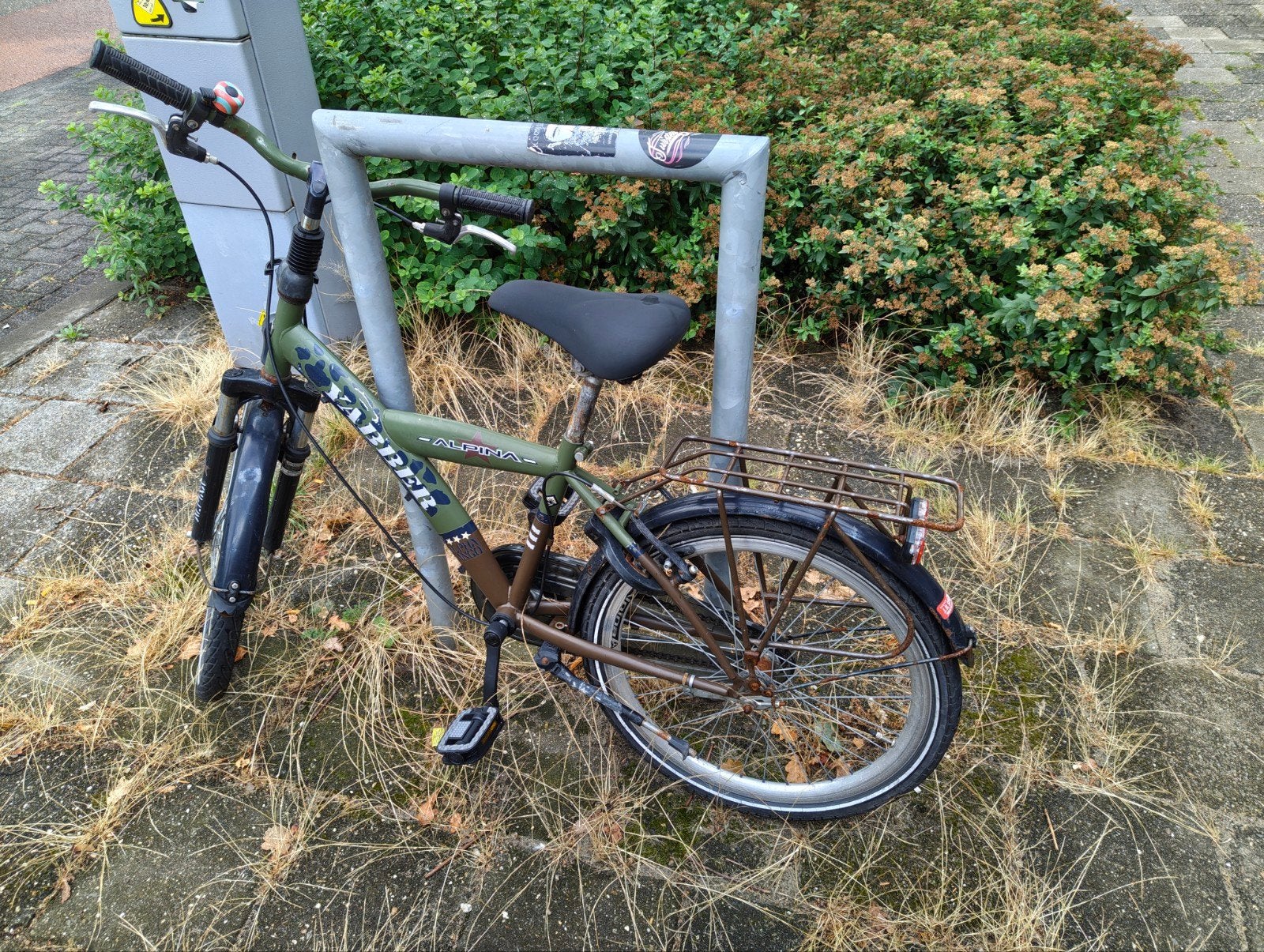 Alpina Kinderfiets 22 inch - Functioneert prima!, Ophalen, Gebruikt, 20 inch of meer, Yabber Alpina