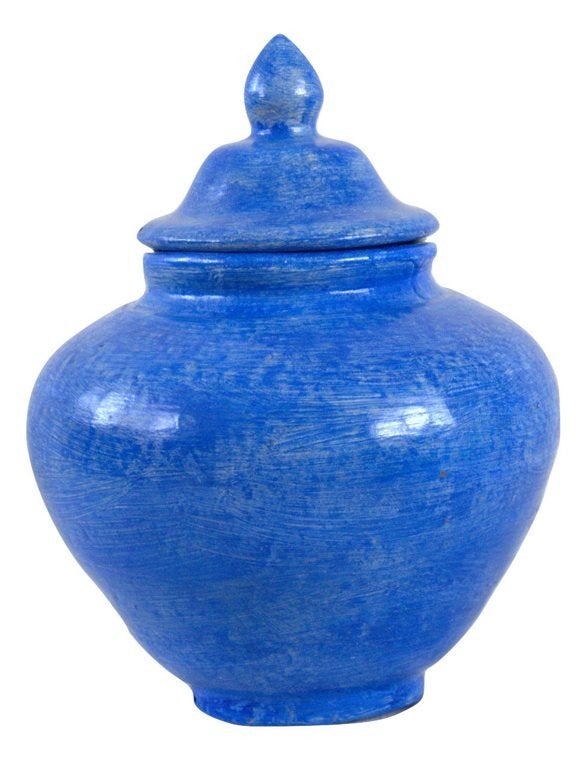 Urn Blauw ( Verdeel Urn ), Blauw, Nieuw, Ophalen of Verzenden, Klassiek