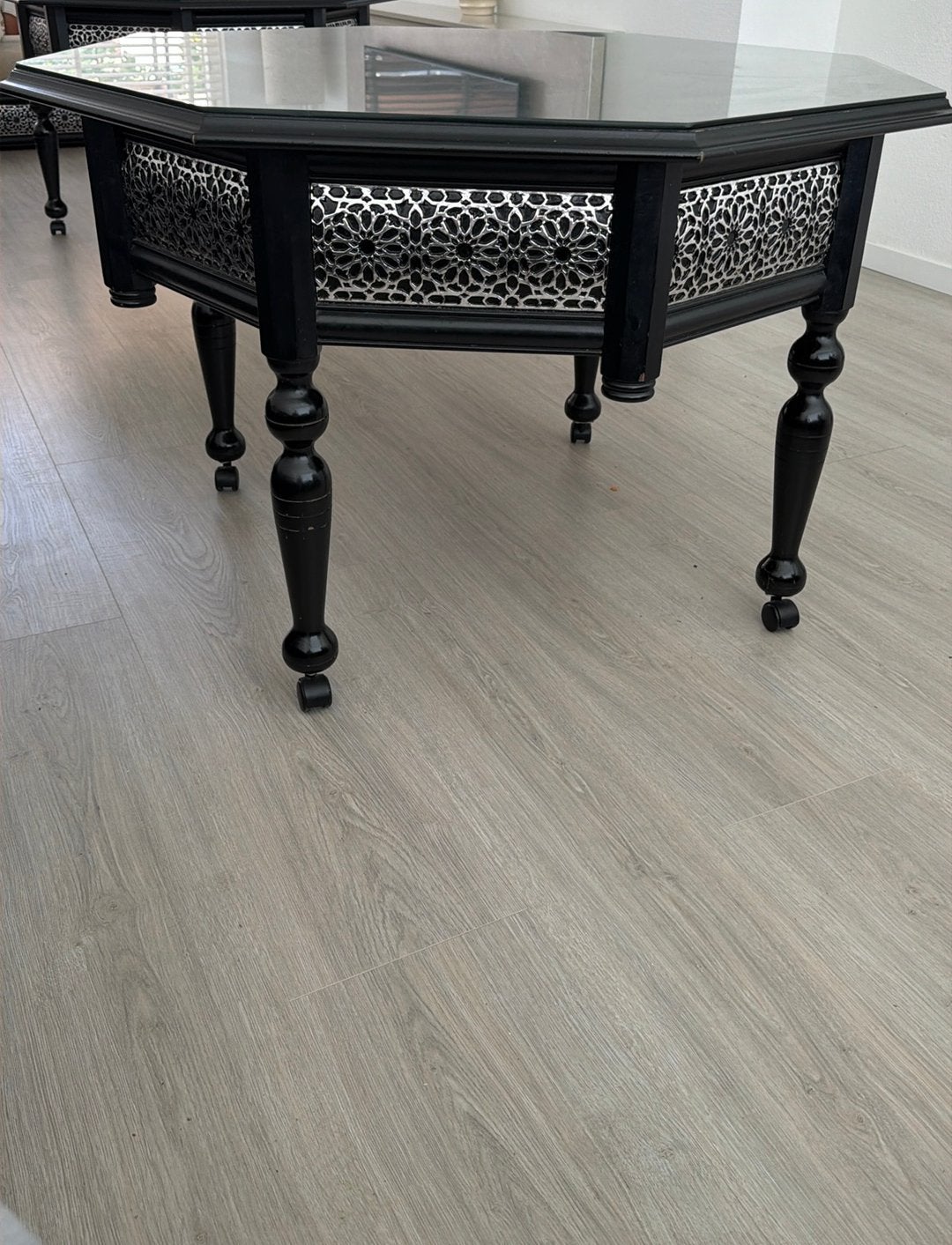 Salon tafel, Ophalen, Zo goed als nieuw, Rechthoekig, 100 tot 150 cm
