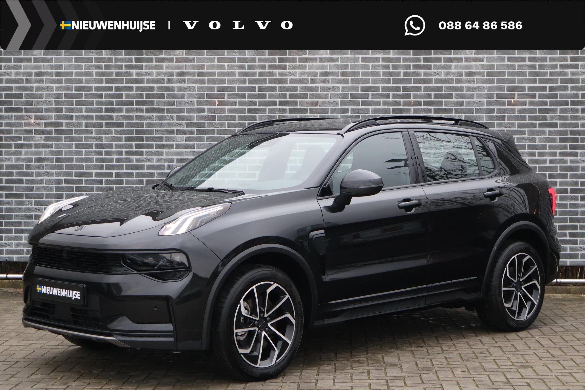 Lynk & Co 01 Plug-in Hybrid 1.5 Core | Adaptive cruise contr, Auto's, 4 cilinders, Alcantara, Zwart, Bedrijf