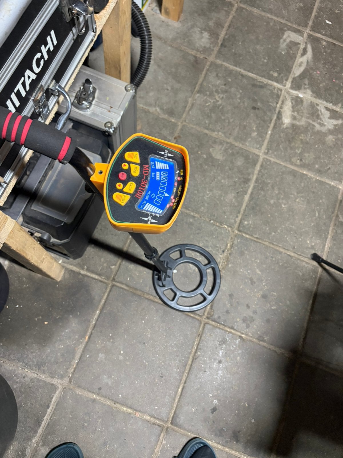 MD-3010II Metaaldetector, Hobby en Vrije tijd, Metaaldetectors, Overige merken, Meer dan 30 cm, Ophalen of Verzenden, Zo goed als nieuw
