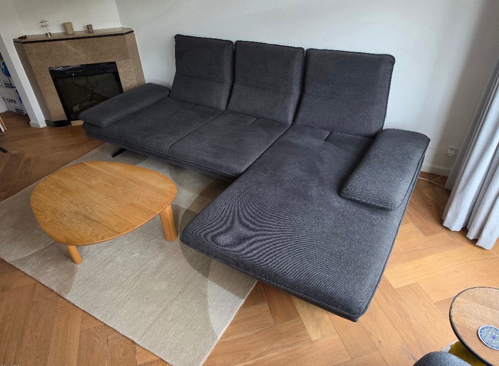 Goossens Corner Sofa, Ophalen, Zo goed als nieuw, Driepersoons, 250 tot 300 cm