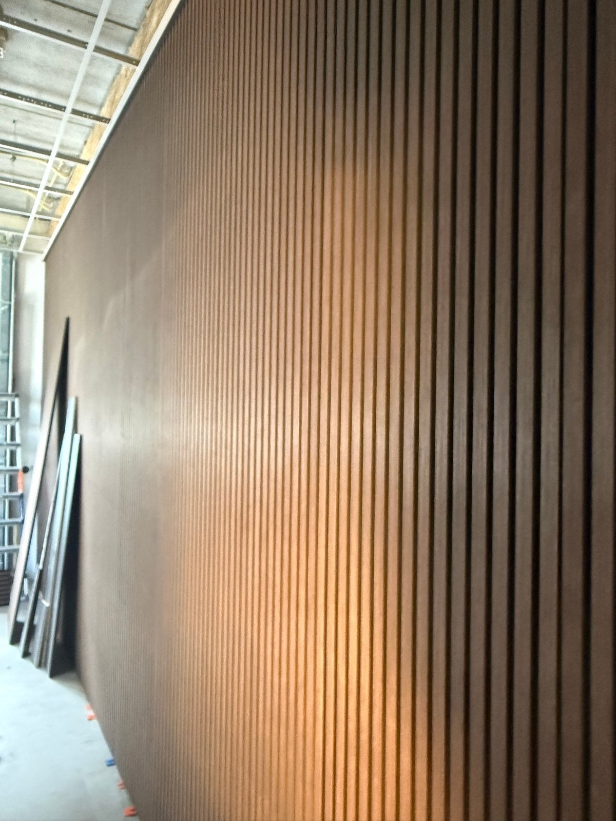 13 wandpanelen in walnootkleur, Huis en Inrichting, Woonaccessoires | Wanddecoraties, Nieuw, Wandbord of Wandpaneel, Bruin, Hout