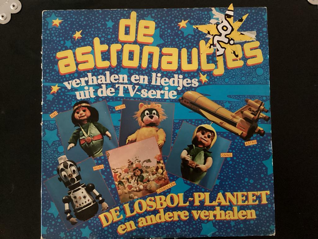 De Astronautjes - Verhalen en liedjes uit de TV-serie LP, Cd's en Dvd's, Vinyl | Kinderen en Jeugd, Gebruikt, Verhaal of Sprookje