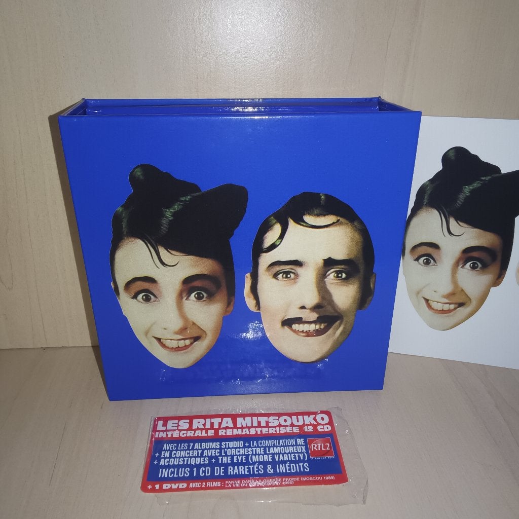 Les Rita Mitsouko Coffret Intégrale 12 CD + 1 DVD rarissime, Ophalen of Verzenden, Zo goed als nieuw
