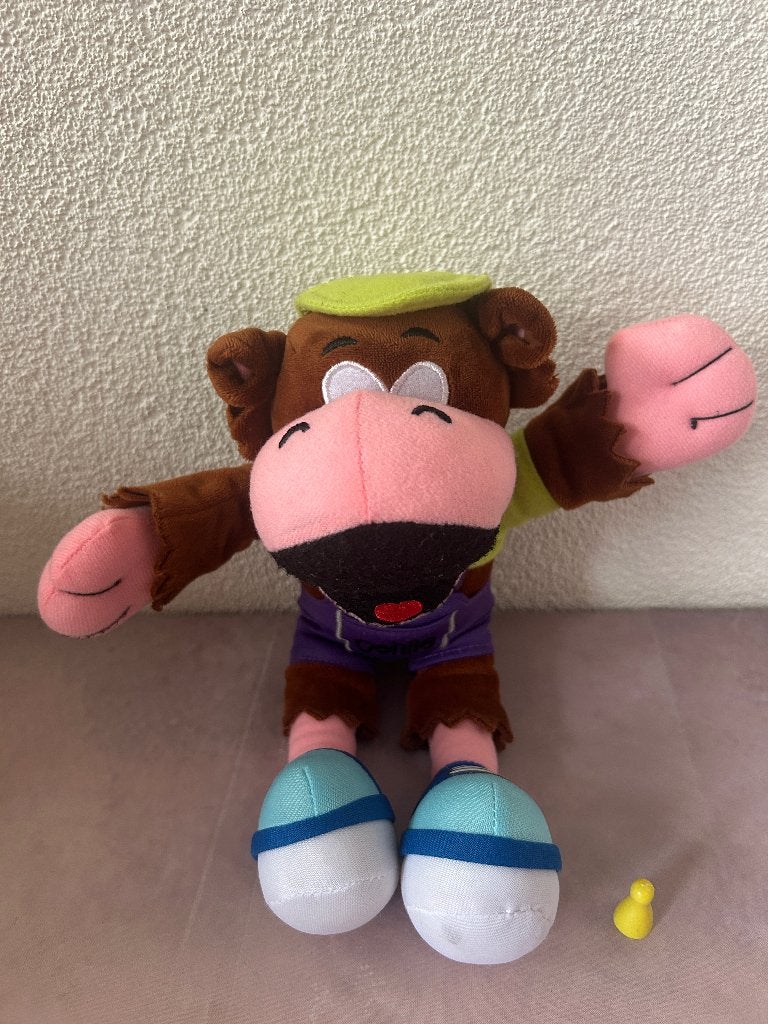Monkey Town Oehlie de aap pluche knuffel, Info@monkeytown.eu, Stationspark 45, 4462 DZ Goes, Nederland, Ophalen of Verzenden, Zo goed als nieuw