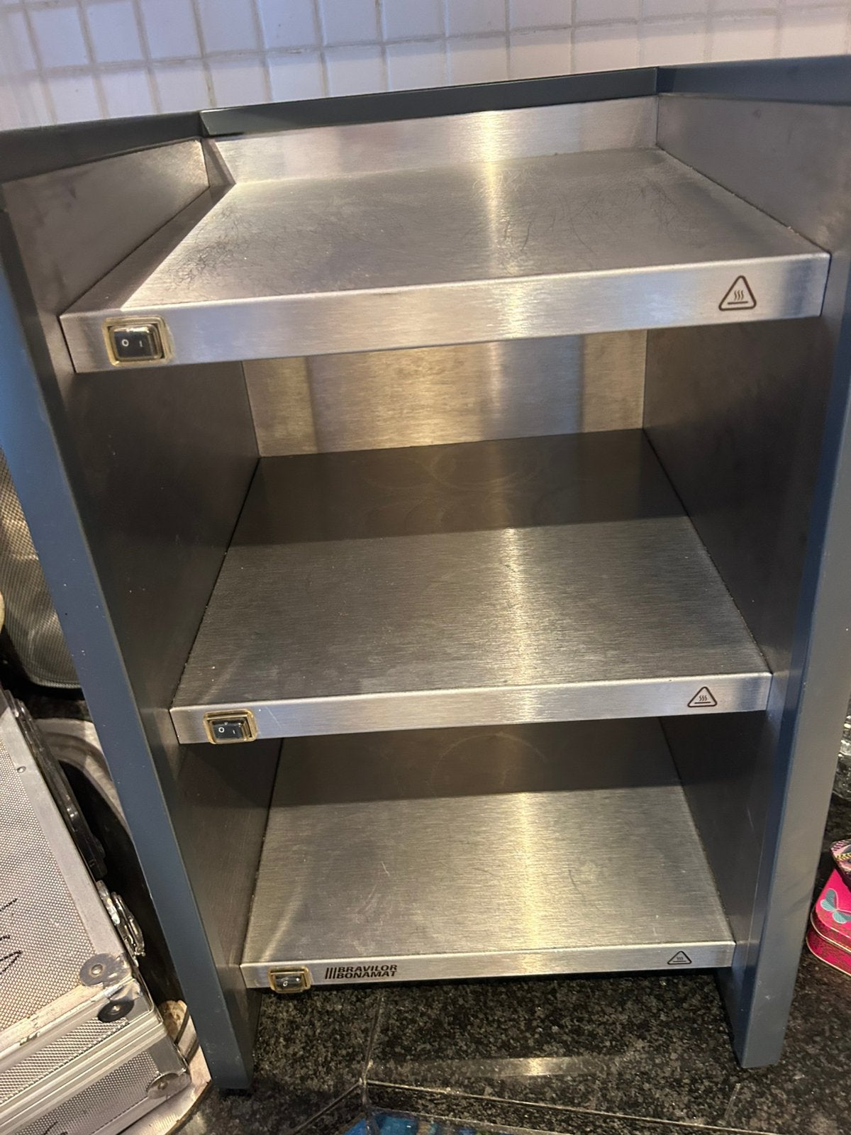 Bravilor Bonamat WHK AFM Koppenwarmer - RVS, Ophalen of Verzenden, Gebruikt, Koffie en Espresso