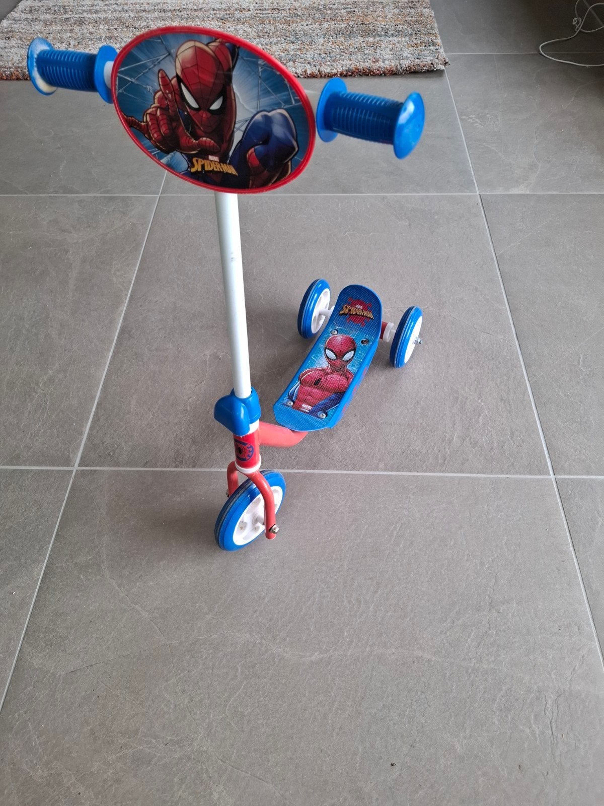 Spiderman kinderstep met 3 wielen, Ophalen, Gebruikt, Gewone step, Spiderman