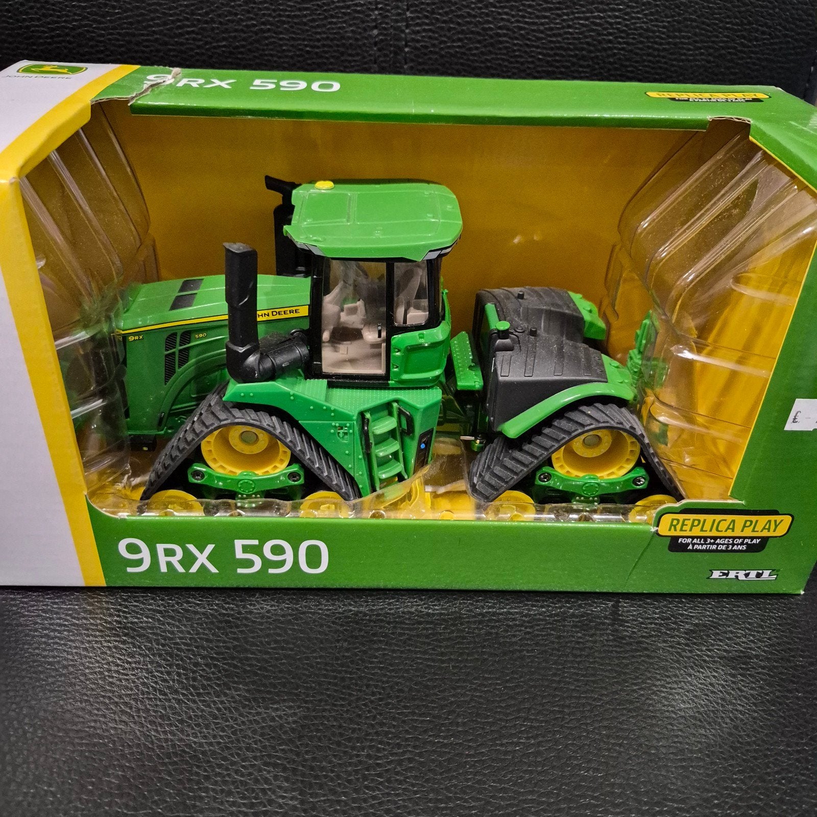 John Deere 9RX 590 - 1:32 - ERTL (Scheur op de doos), Verzenden, ERTL, ERTL, ERTL