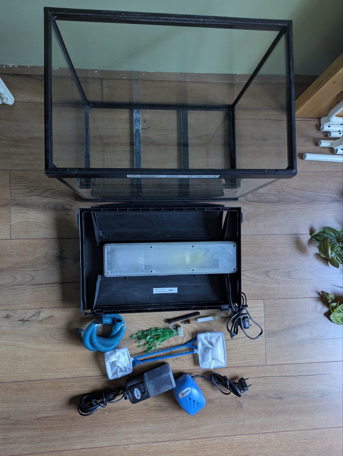 Aquarium set, Ophalen, Gebruikt, Leeg aquarium