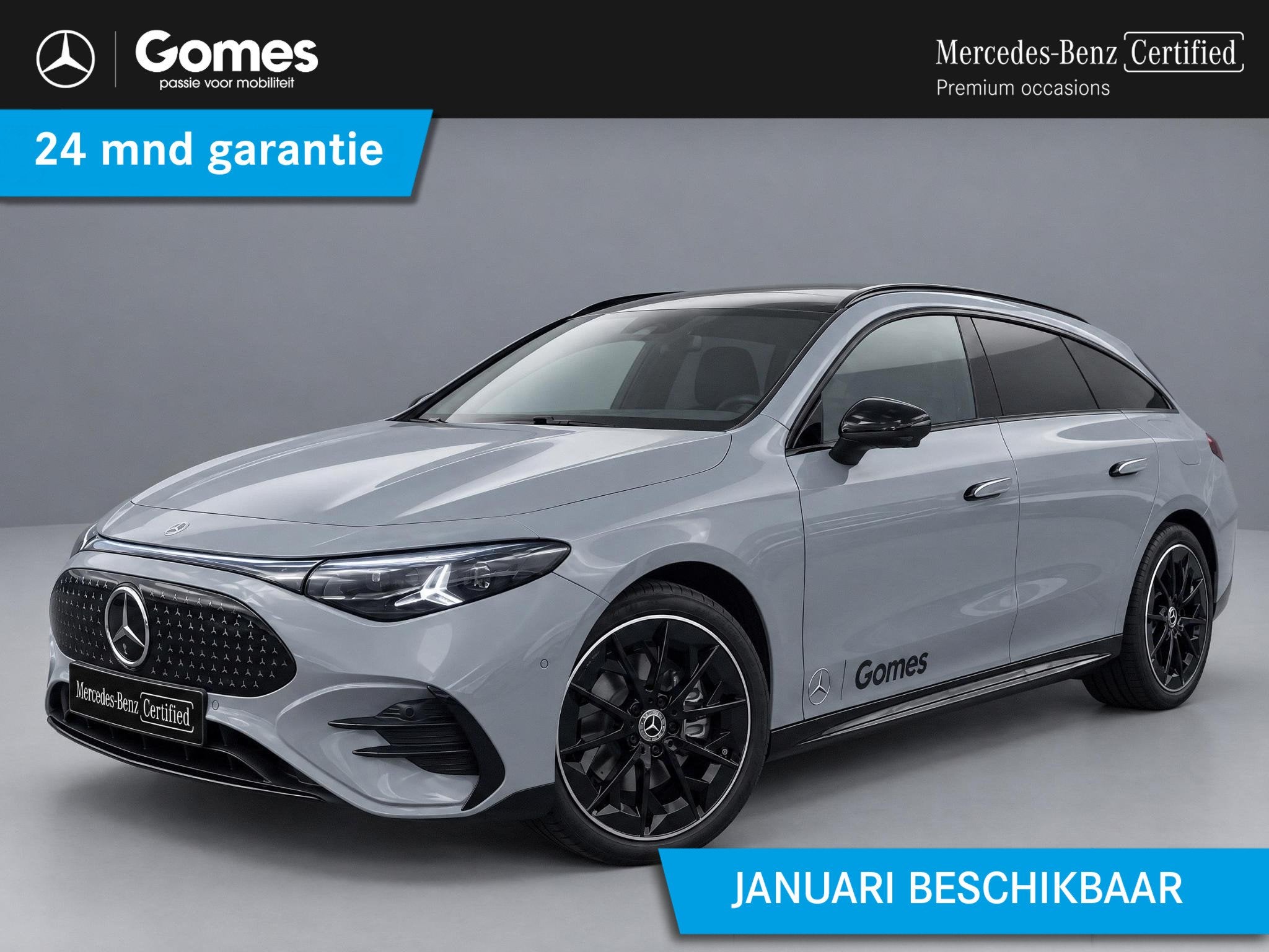 Mercedes-Benz CLA-klasse Shooting Brake 250+ Business Soluti, Auto's, CLA, Achterwielaandrijving, Zwart, Origineel Nederlands