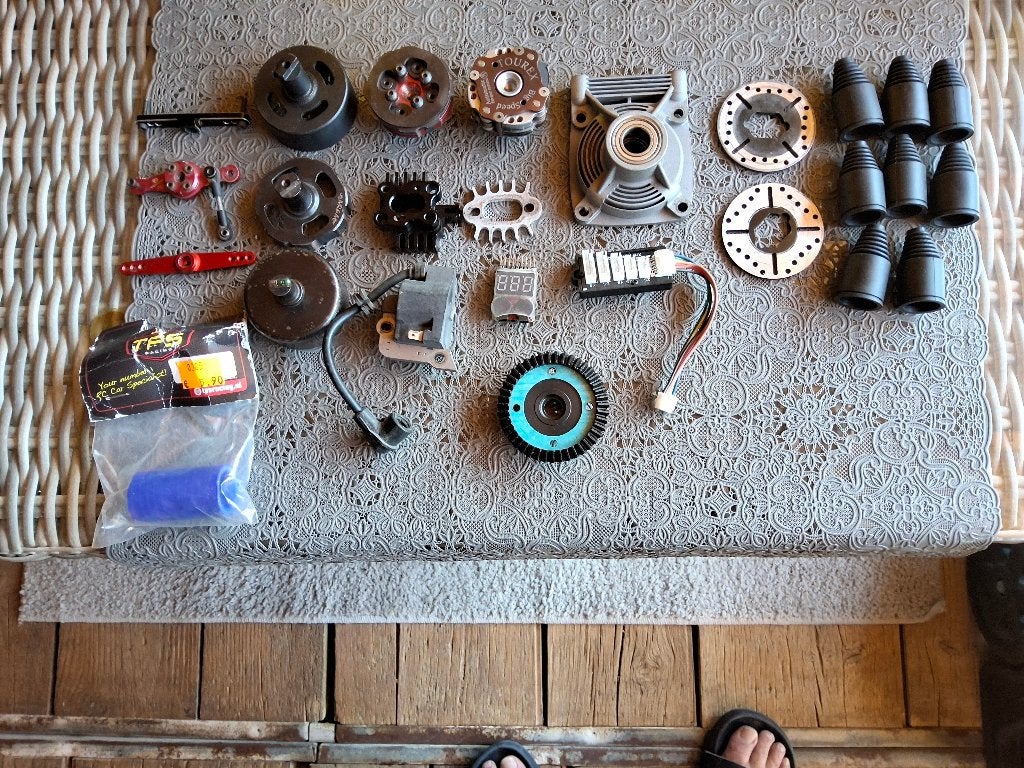Diverse onderdelen voor de losi, Ophalen of Verzenden, Zo goed als nieuw, Auto