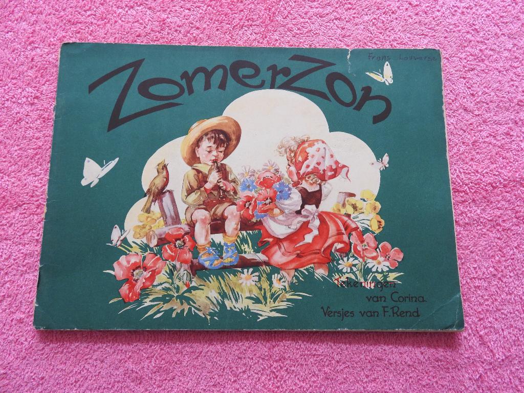 ZomerZon - Teekeningen van Corina - Versjes F. Rend, Ophalen of Verzenden