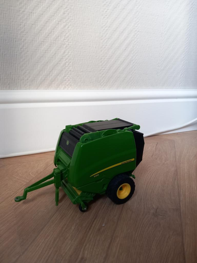 Siku john deere 990 balenpers, Ophalen of Verzenden, Gebruikt, Tractor of Landbouw, SIKU