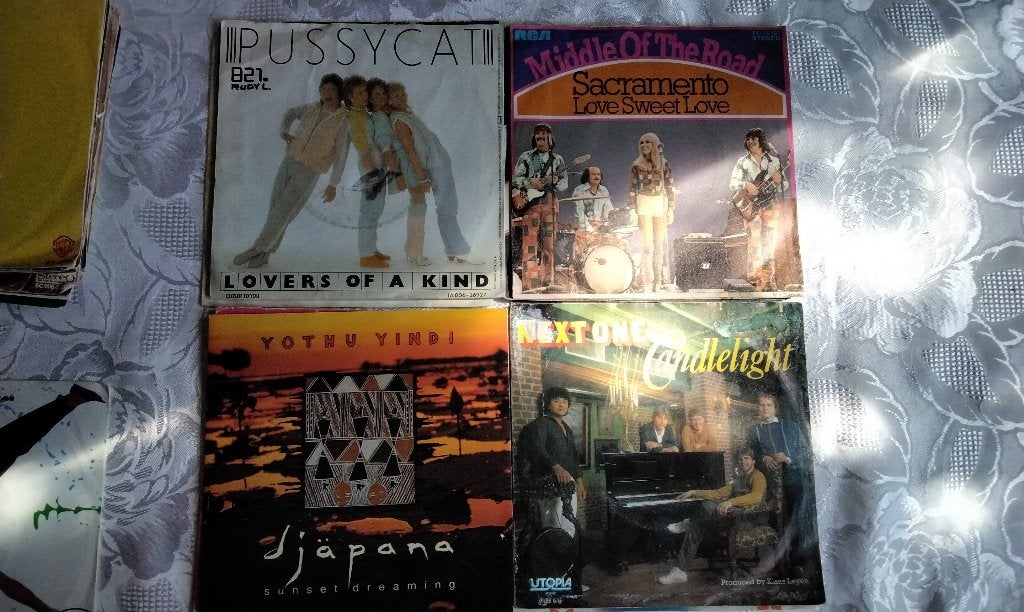 Singles Soul Pop Disco Rock Folk Rock Set 12 st, Cd's en Dvd's, Ophalen of Verzenden, Gebruikt, Overige genres