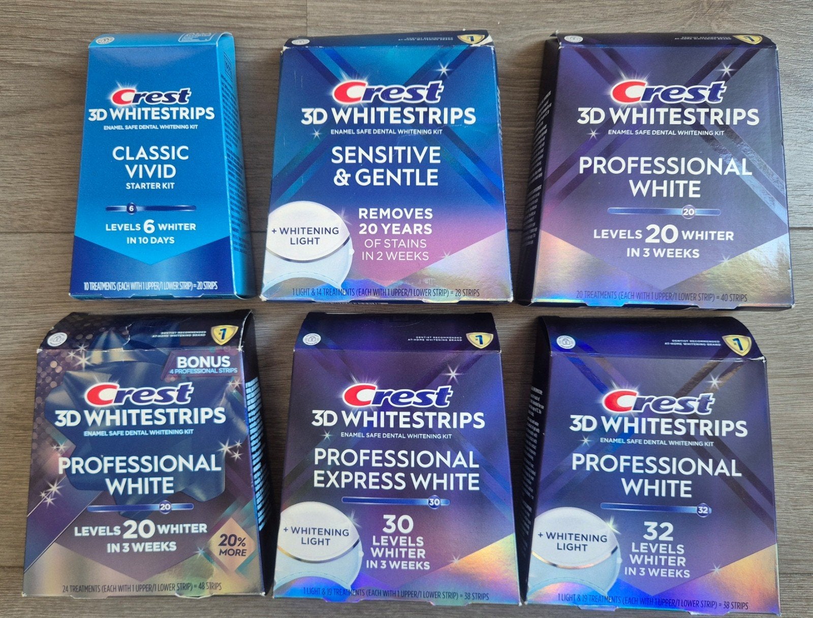 Originele Crest 3D Whitestrips - Diverse soorten, Verzenden, Nieuw, Overige typen