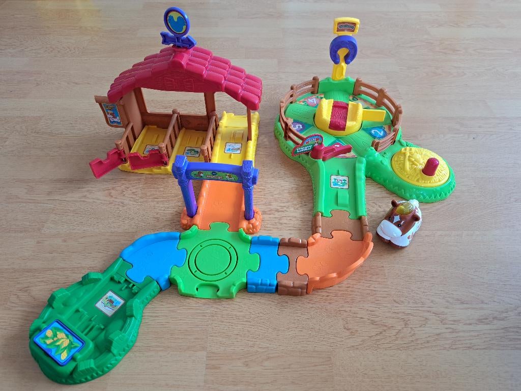 VTech Toet toet dieren, de manege, Ophalen of Verzenden, Zo goed als nieuw, 4 tot 6 jaar