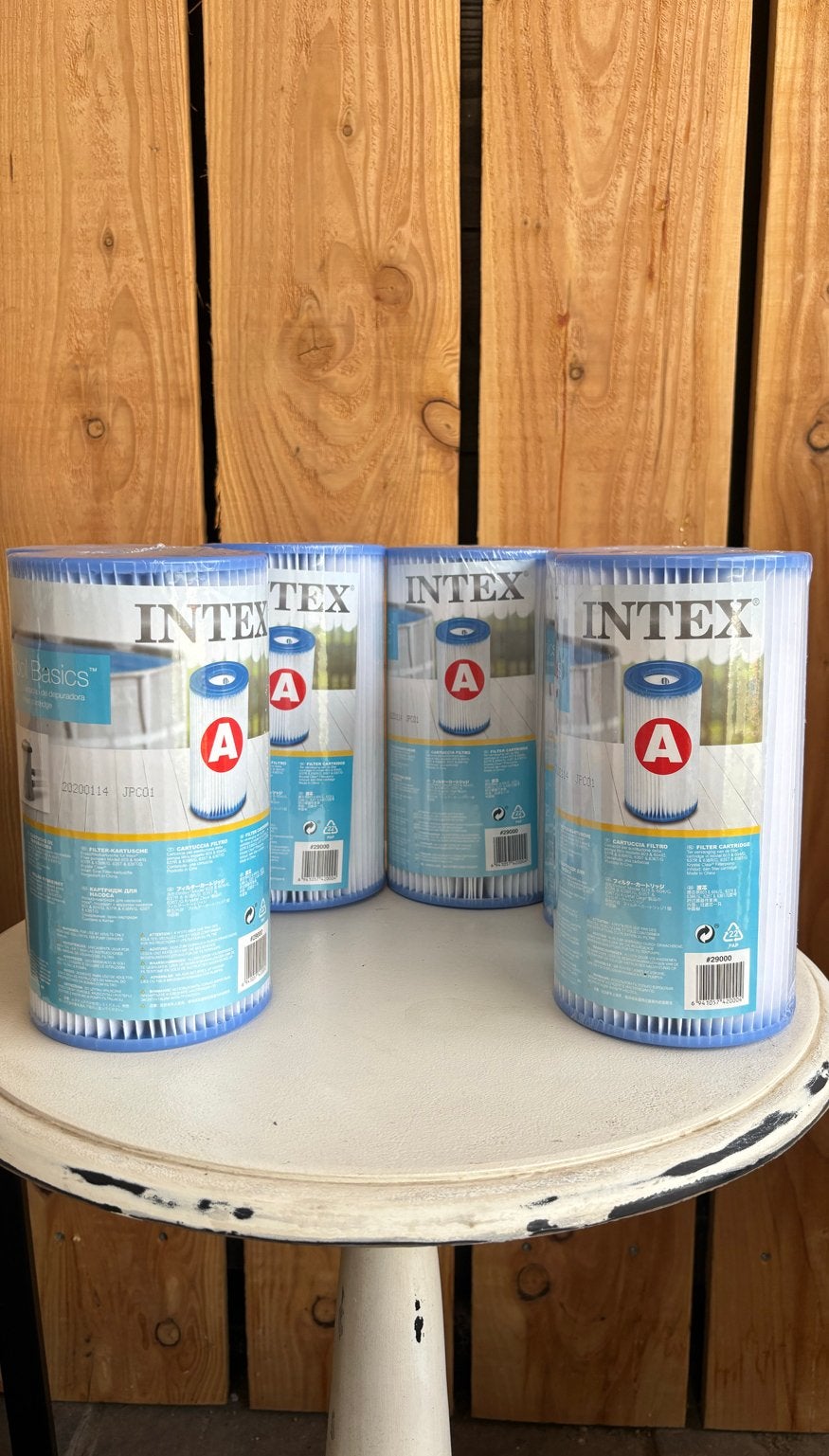 6x Intex Zwembadfilters Type A - Nieuw en Ongebruikt, Ophalen, Nieuw, Filter
