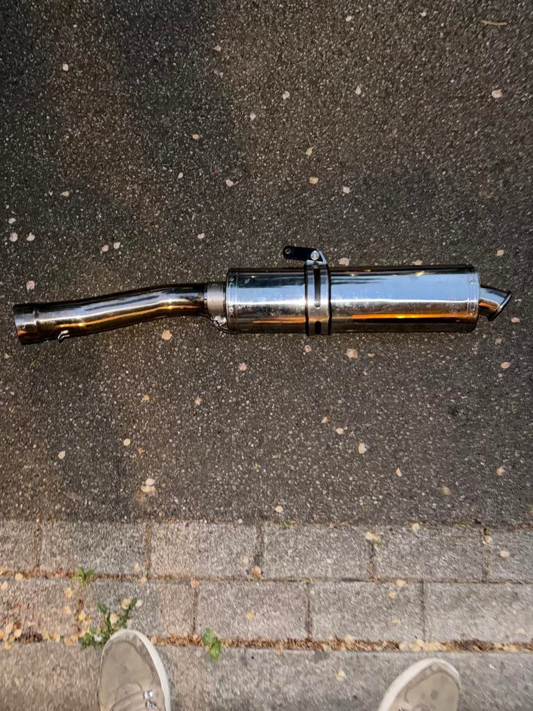 Scorpion demper met DB killer - lichte schade, makkelijk te, Motoren, Ophalen of Verzenden, Gebruikt