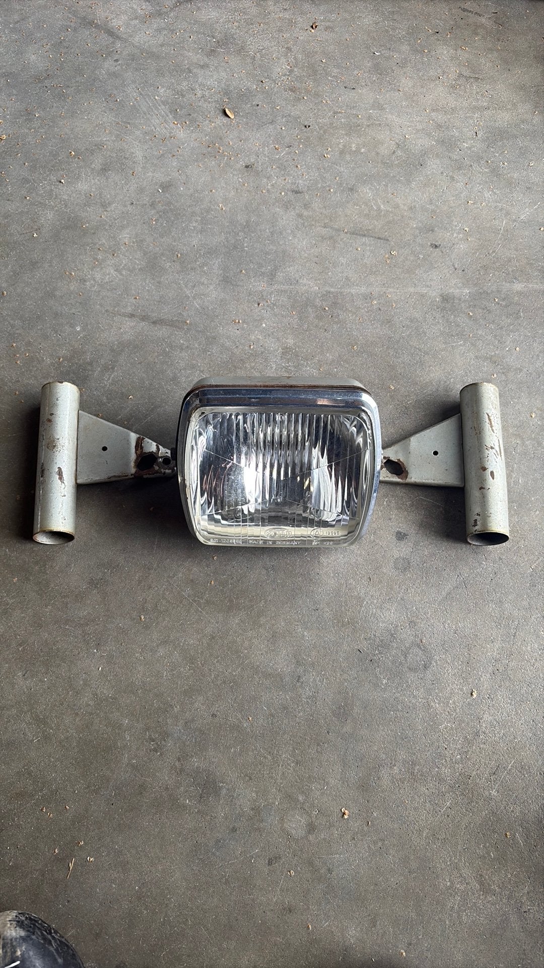 Zundapp koplamp en koplamporen hella origineel, Ophalen of Verzenden, Koplamp
