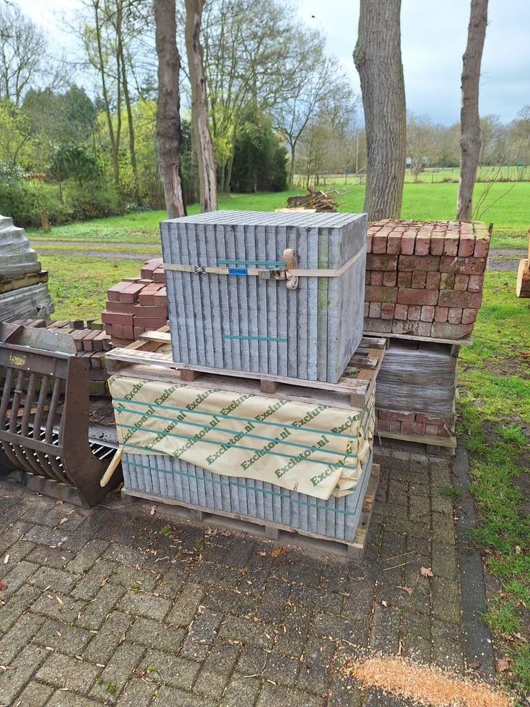 60plus Soft Comfort 60x60x4cm Zwart-Grijs tegels 46 stuks, Ophalen, Overige materialen, 40 tot 60 cm, Nieuw
