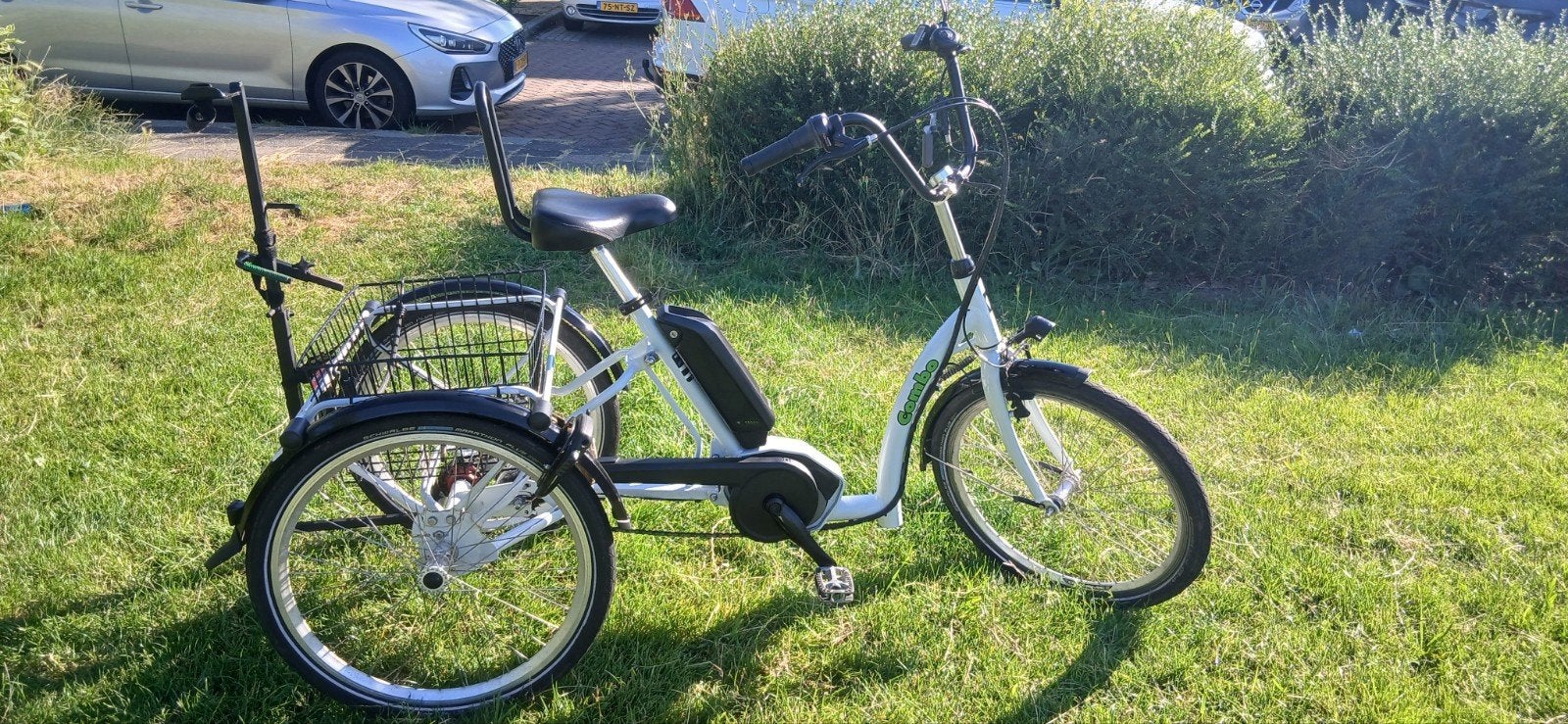 Pfautec Senzup Combo elektrische driewielfiets 2019, Ophalen, Zo goed als nieuw, Schijfrem, Pfautec