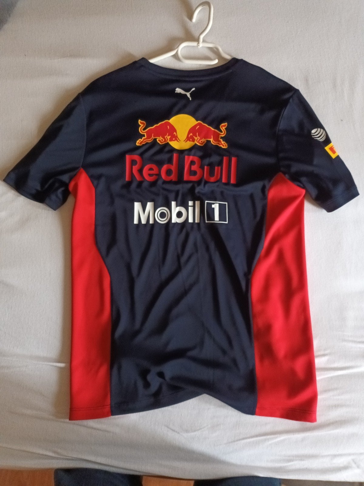 Red Bull T-shirt maat S heren, Ophalen of Verzenden, Gedragen, Blauw, Voetbal