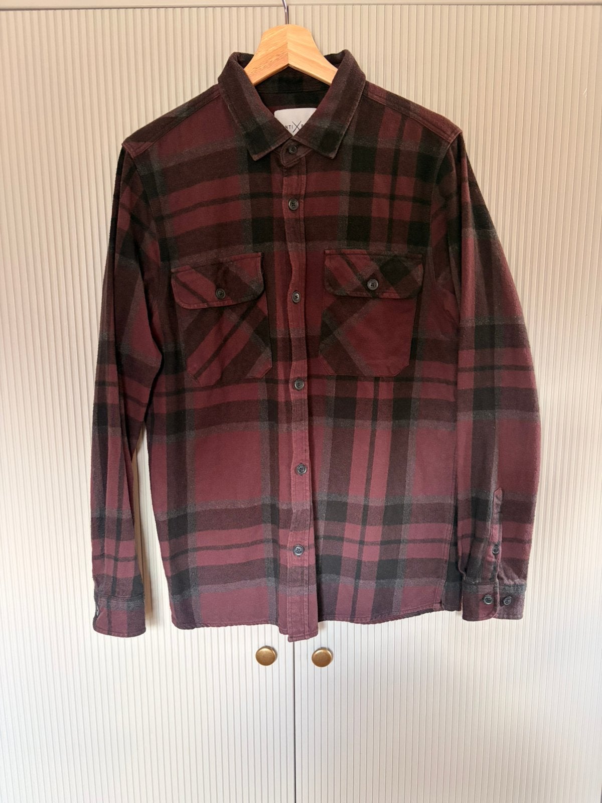 Overshirt | maat M, Ophalen of Verzenden, Gedragen, Rood, Halswijdte 39/40 (M)